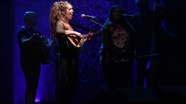 Anna Mieke at the RTÉ Radio 1 Folk Awards