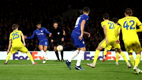 Ruben Loftus-Cheek scores his hat-trick goal