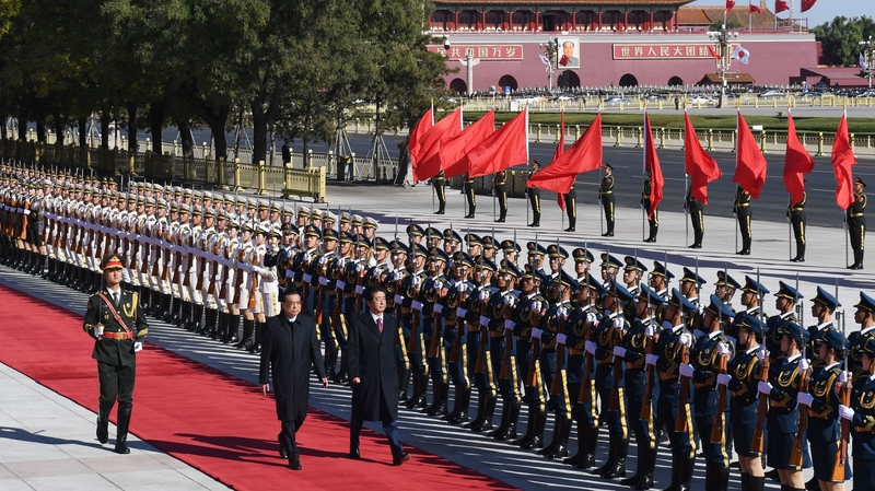 Ties between Beijing and Tokyo have warmed since US President Trump slapped massive tariffs on China and targeted Japanese exports