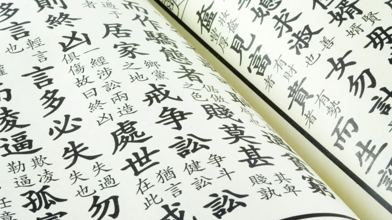 "Some Chinese characters are extremely complicated and can contain up to 58 strokes, while knowledge of a minimum of 3,500 characters is required to understand those used in day-to-day life." Photo: iStock