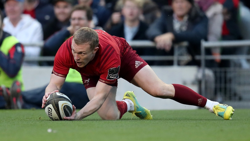 Keith Earls has been named on the left wing for the visit of Glasgow Warriors to Thomond Park