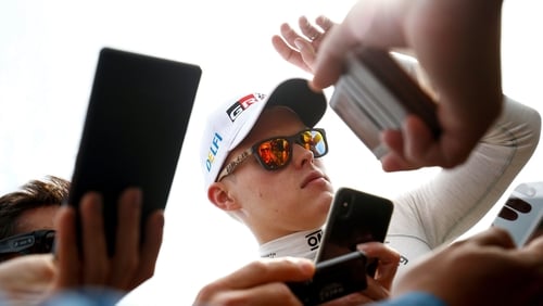 Ott Tanak is in the lead