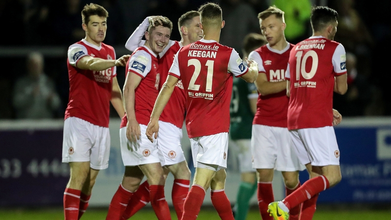 James Doona celebrates his goal at Richmond Park
