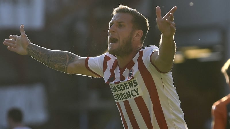 Billy Sharp banged in a hat-trick for Sheffield United