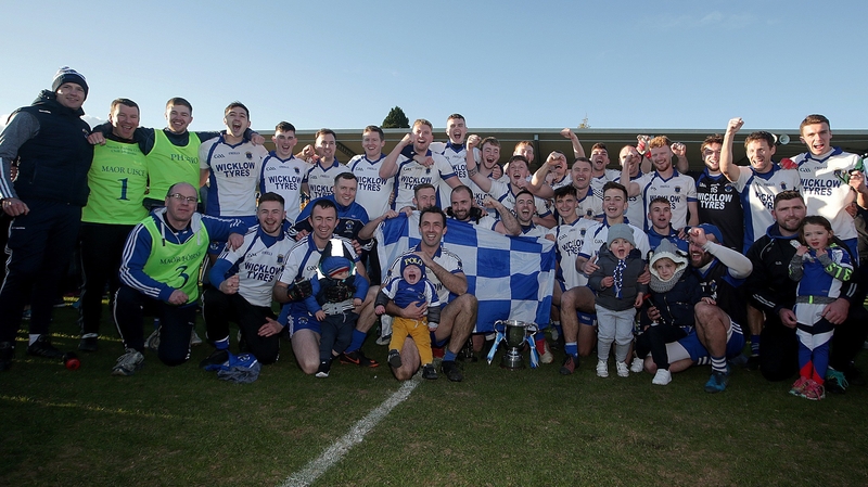 St Patrick's were back in action just 24 hours after winning the county title