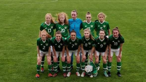 The Irish team beaten by Serbia