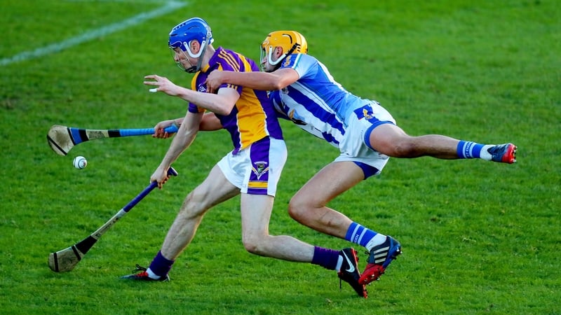 Kilmacud's Caolan Conway with Conor Dooley of Boden