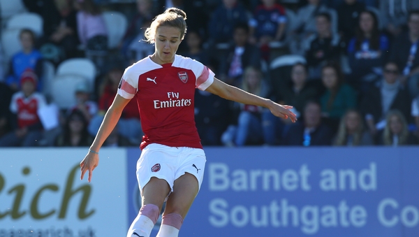 The Gunners' Vivianne Miedema was in goal-scoring form