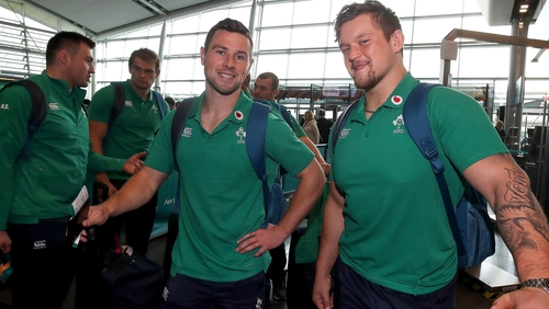 John Cooney and Andrew Porter are part of the travelling squad