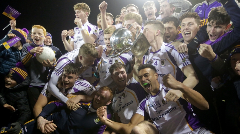Kilmacud Crokes celebrate their success