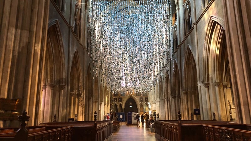 The spectacular display is the culmination of a project that began in 2014