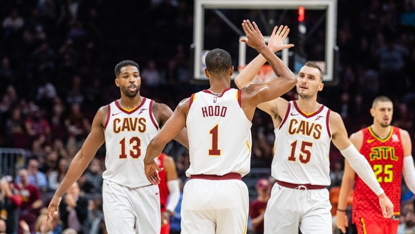 Cleveland Cavaliers beat the Atlanta Hawks 136-114