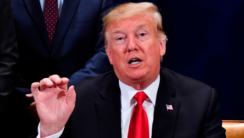 'Either we build (finish) the wall or we close the border,' Donald Trump said