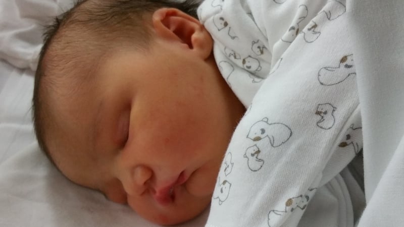 Eibhlín Wills acquired the infection in the first five days of her life