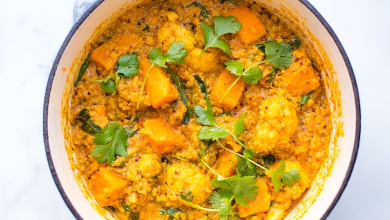 Donal's Super Veggie Dhal