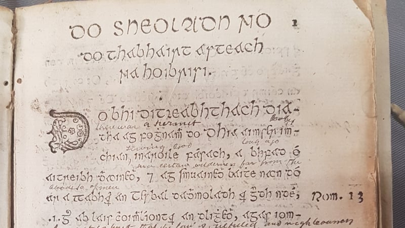 Desiderius by Flaithrí Ó Maoilchonaire, Louvain, 1616.