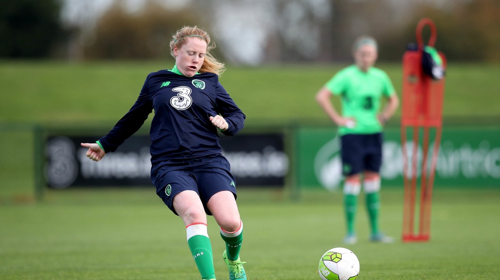 Barrett training with the Ireland squad