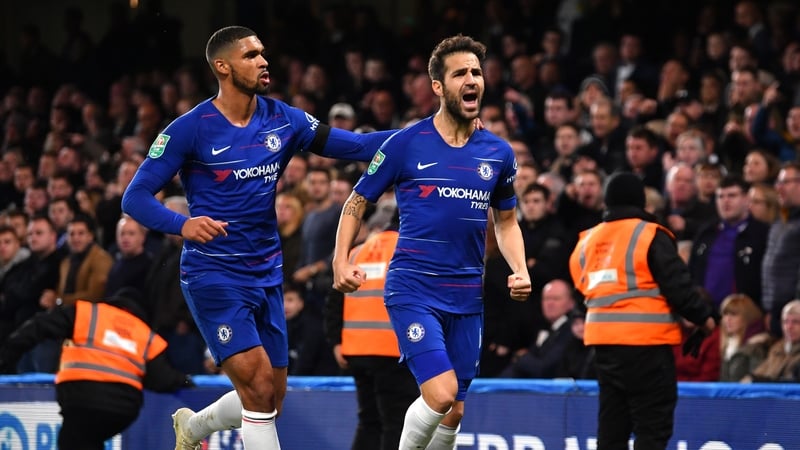 Cesc Fabregas hit the winner