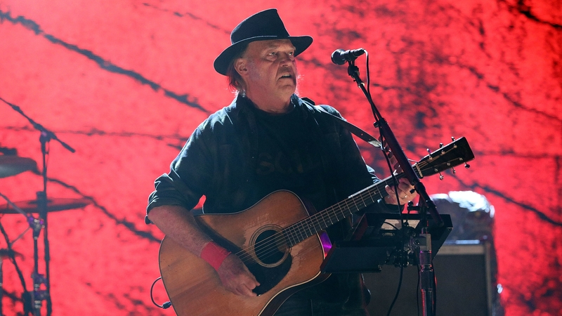 Neil Young: ''My wife Daryl and I put this video together for you to reflect on".