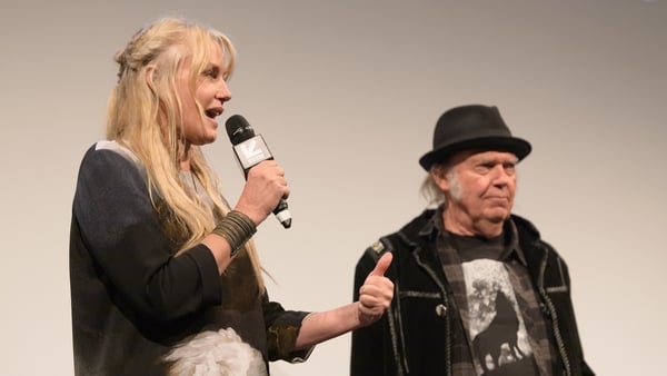 Daryl Hannah and Neil Young
