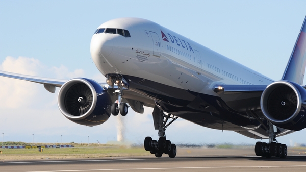 Shares of the US carrier were up about 1% in morning trade.