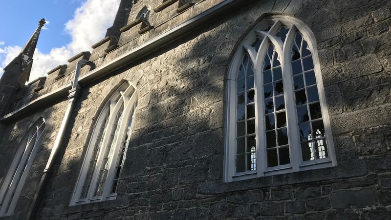The incident occurred at St Catherine's church in Tullamore