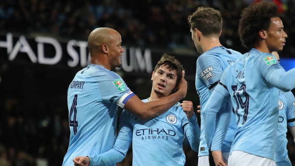 Man City are two points clear of Liverpool at the top of the table, and now 10 ahead of Chelsea following the Blues' surprise defeat at Wolves