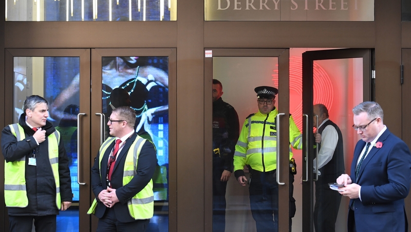 Incident occurred at Derry Street in London