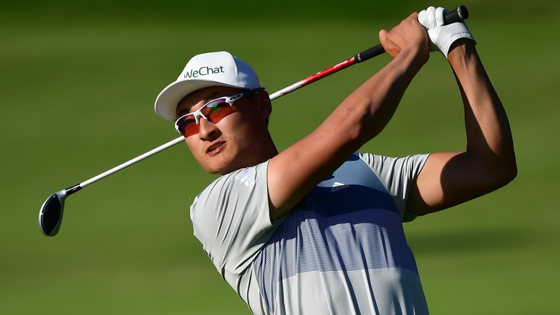 Li Haotong had six birdies and an eagle