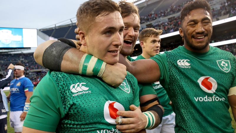 Larmour helped himself to a hat-trick