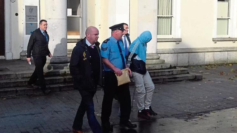 Calvin Cullen appeared before a special sitting of Naas District Court this morning (Pic: Leinster Leader)