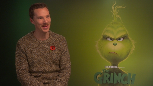 Benedict Cumberbatch on The Grinch