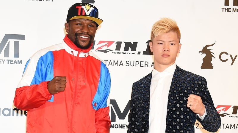 Floyd Mayweather and Tenshin Nasukawa
