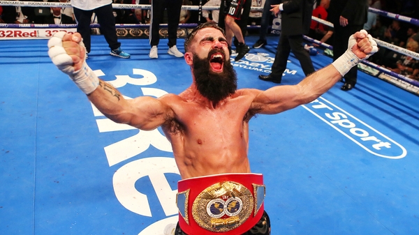 Jono Carroll after his June win