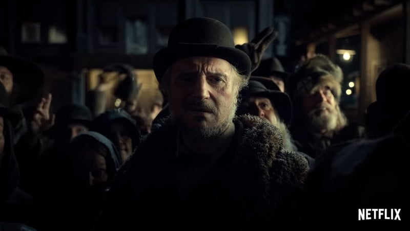 Liam Neeson in The Ballad of Buster Scruggs