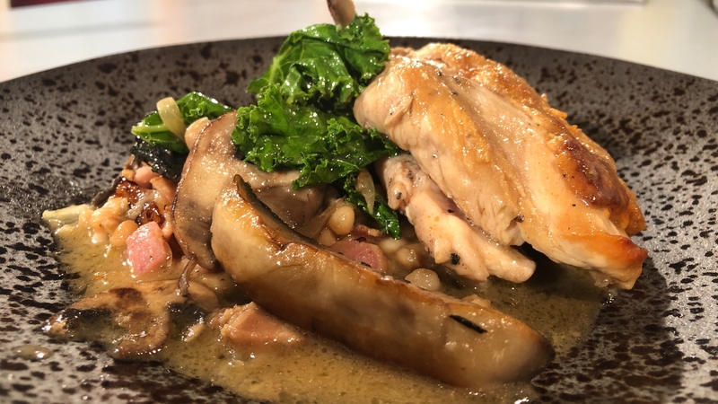 Paul McDonald's Poachy Bakey Chicken Dinner: