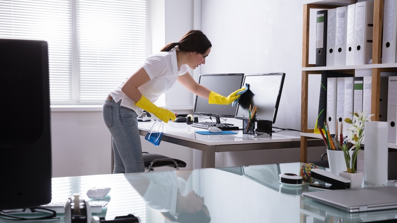 Whether you're working from home or an office, keeping your work environment clean has never been so important.