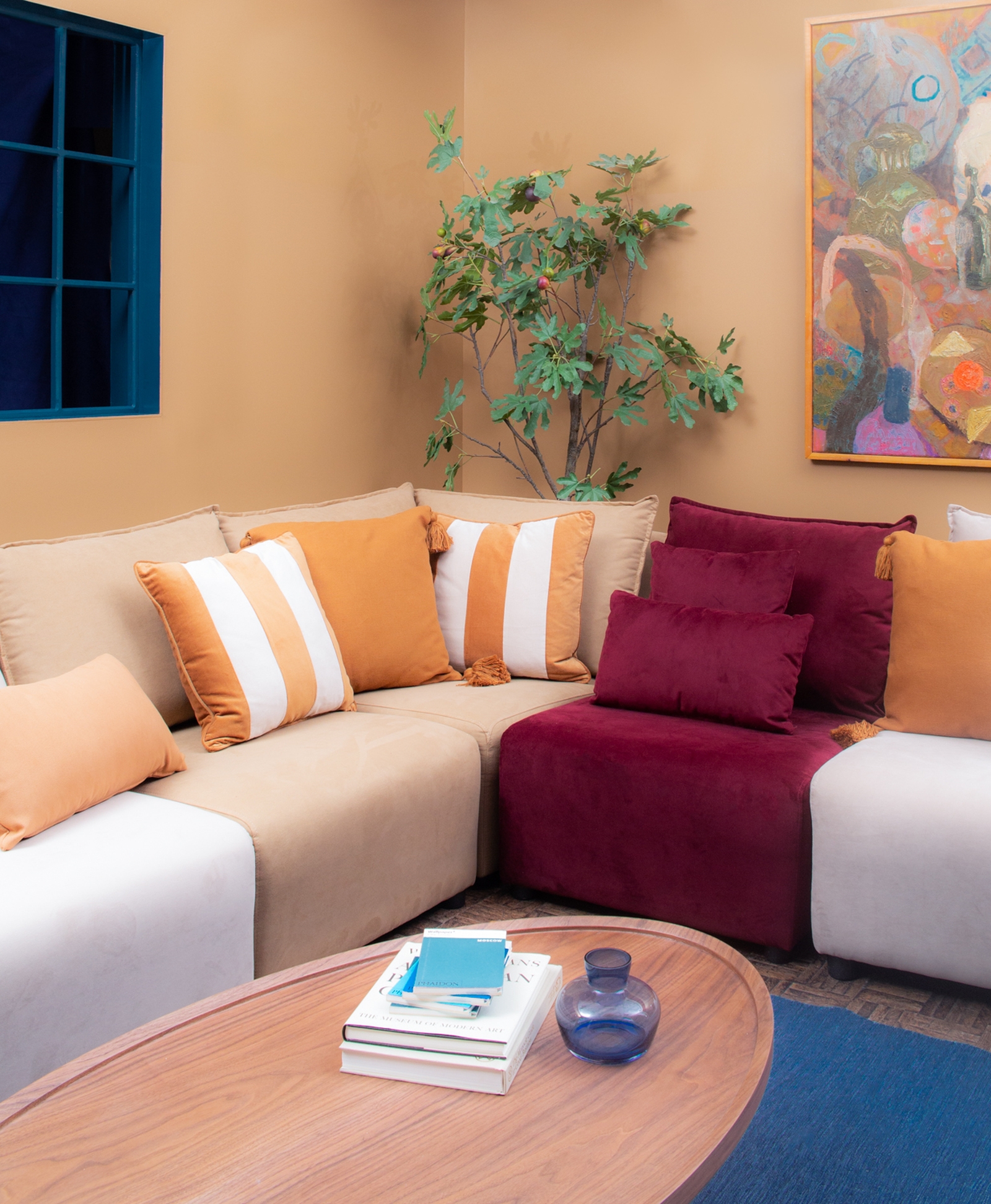 Urban Craft Pad utilised Dulux colour of the year, Spiced Honey