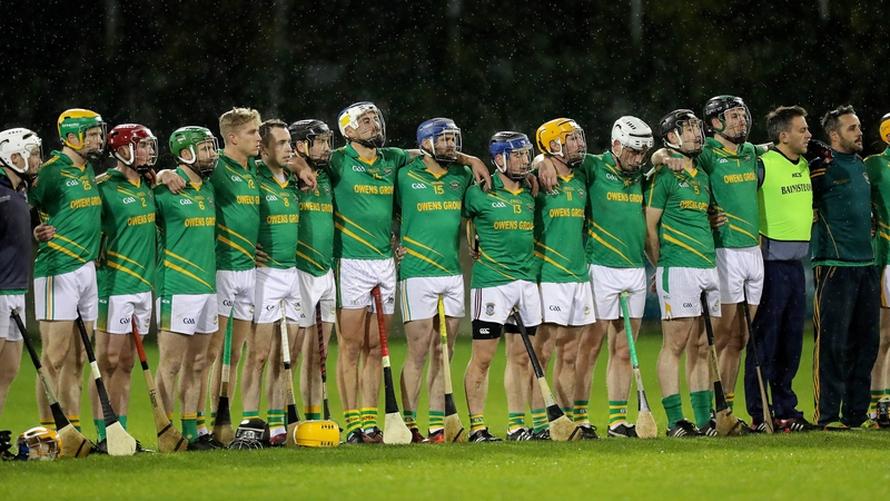 Clonkill players observe a minutes silence