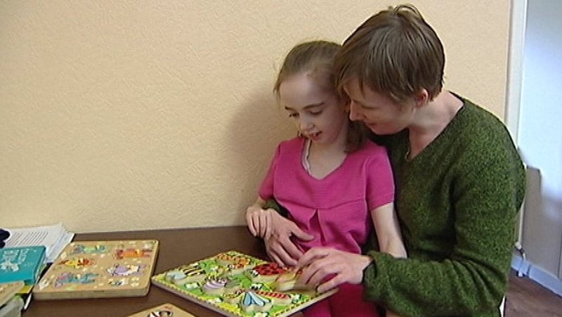 Vera Twomey with her daughter Ava Barry in 2018
