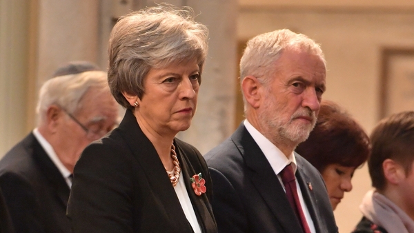 Jeremy Corbyn said people should "see what happens" on Tuesday, when Theresa May's Withdrawal Agreement is put to a vote