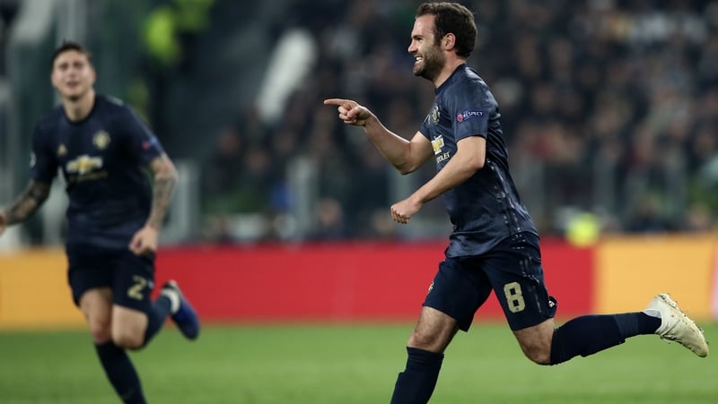 Juan Mata equalised for Manchester United