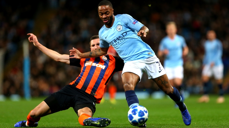 Raheem Sterling tipped himself for a penalty