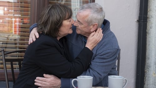 John Joe and O'Shea kiss