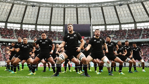The All Blacks are see