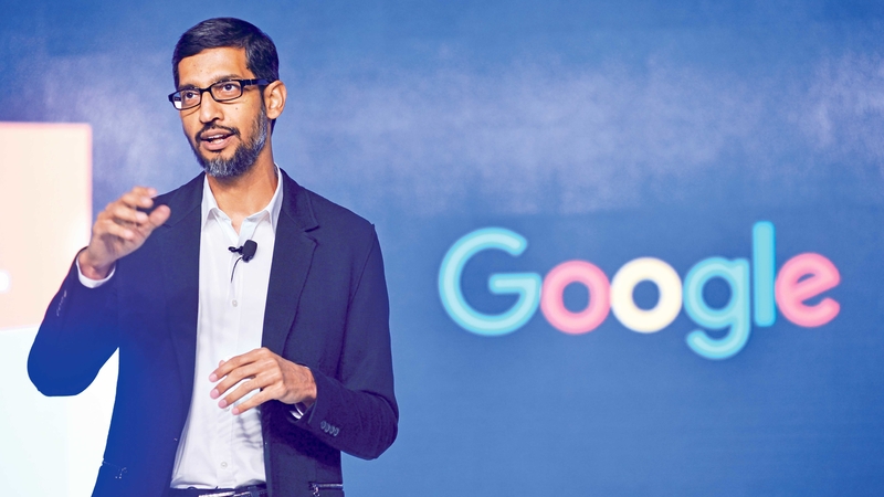 Google chief executive Sundar Pichai