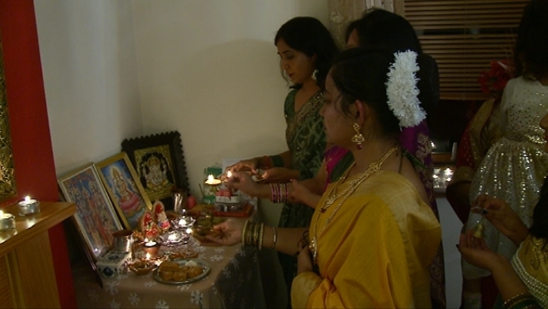 The Diwali festival lasts for five days