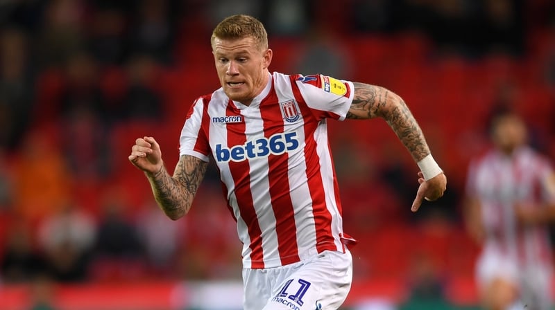 James McClean has said sorry to some Stoke supporters