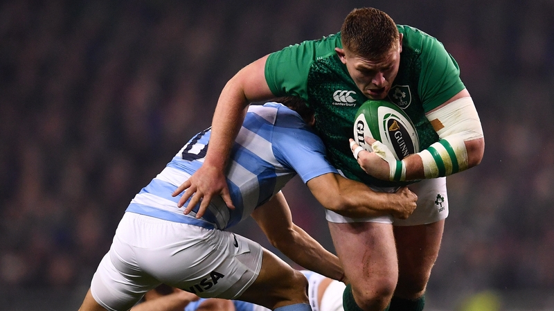 Tadhg Furlong: "I'm very happy where I am playing rugby."