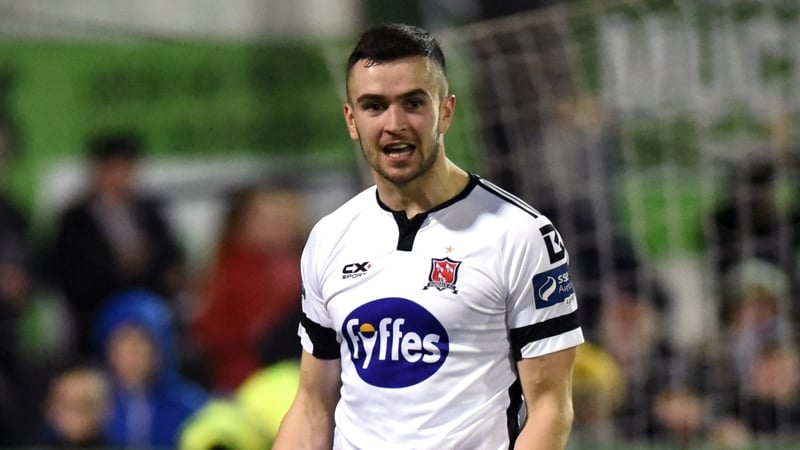 Dundalk's Michael Duffy won the PFAI Player of the Year award tonight
